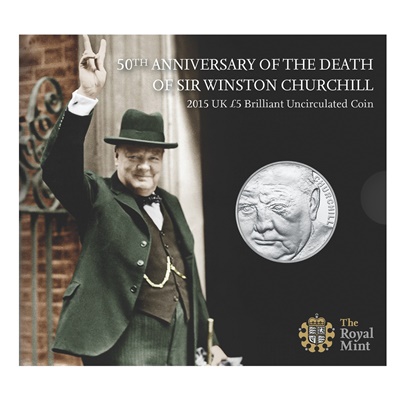 2015 BU £5 Crown Pack - Sir Winston Churchill